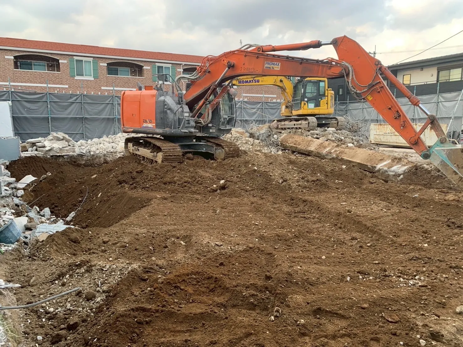 本日の重機⚡️